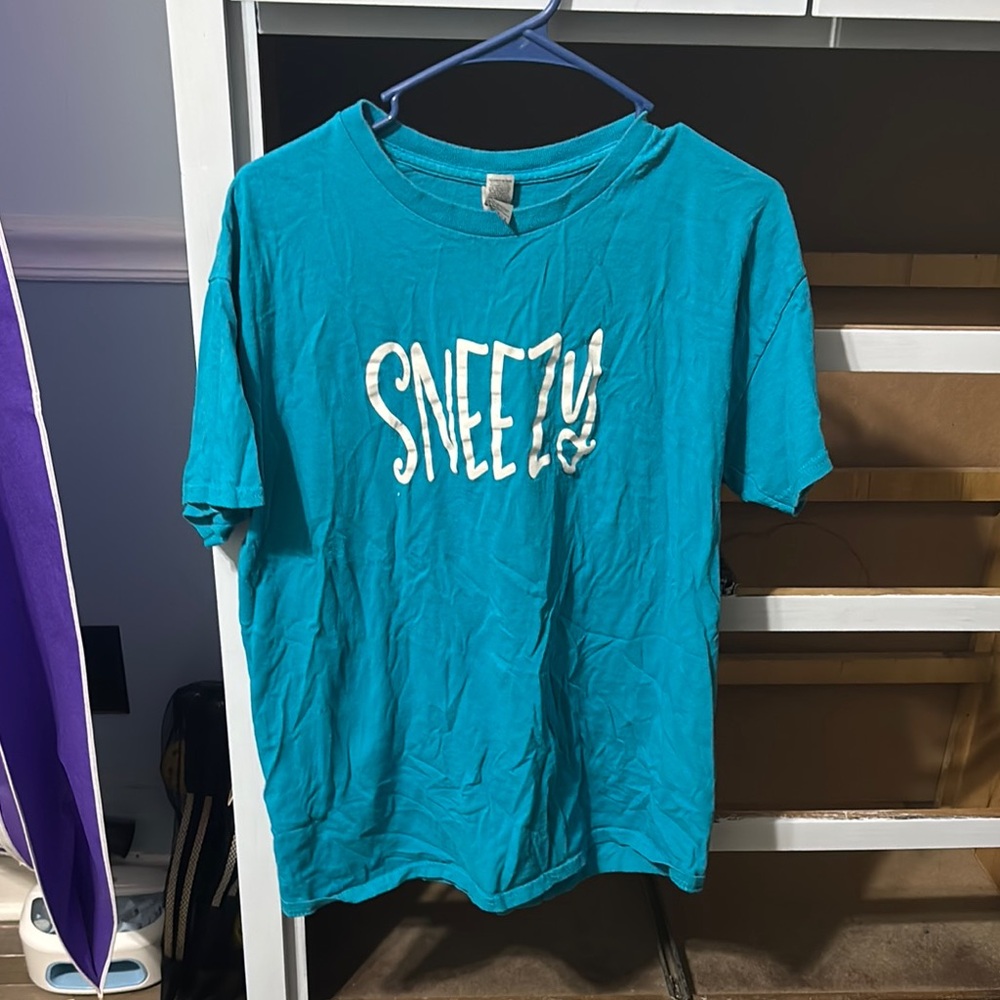 Teal Graphic T-Shirt